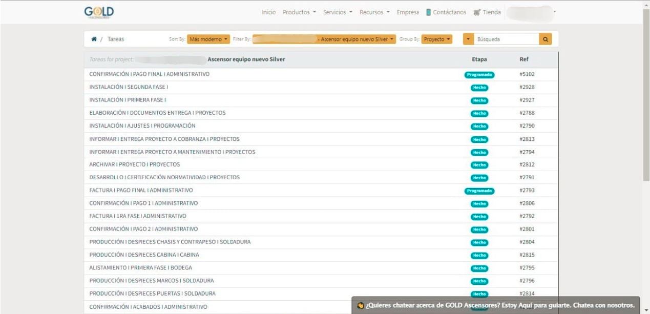 Odoo - Prueba 1 a tres columnas