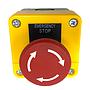 CAJA STOP DE EMERGENCIA CON HONGO
