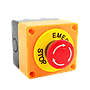 CAJA STOP DE EMERGENCIA CON HONGO